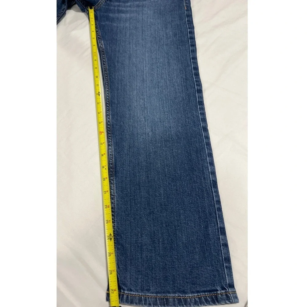 Wrangler Classic Five Star Jeans Boys 14 Husky Blue Denim‎ Medium Wash New A28